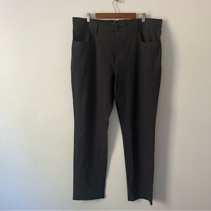 Travis Mathew Open To Close 5 Pocket Chino Stretch Pants Heather Black 40 X 32